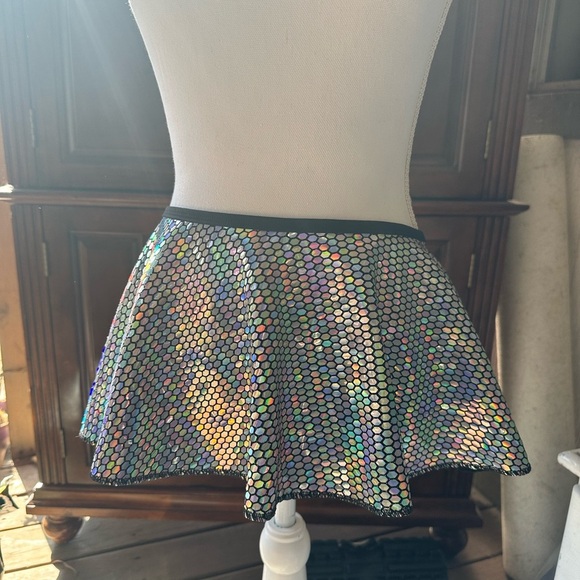 Freedom Rave Wear | Skirts | Holographic Rave Skirt Freedom Rave Wear ...